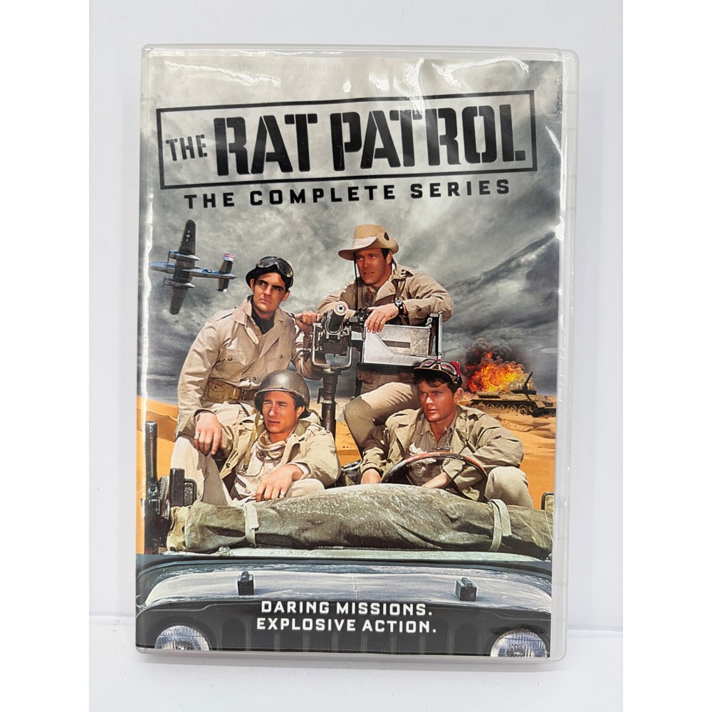 The Rat Patrol Complete Series DVD 7 Discs Shout Factory 58 Episodes WWII Action